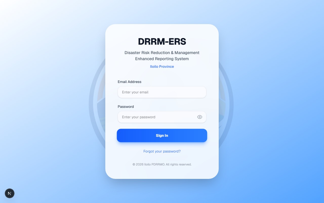 DRRM-ERS — PDRRMO Disaster Reporting System — impact