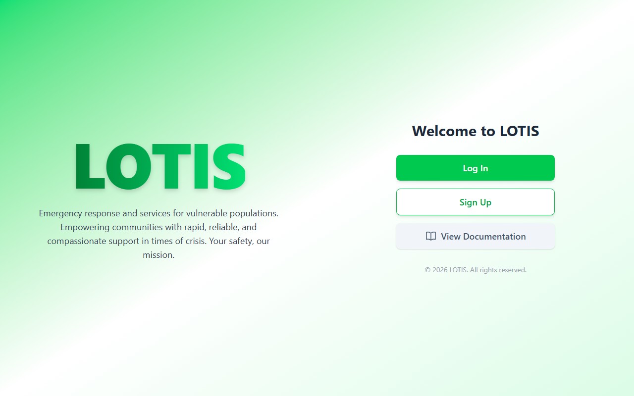 LOTIS — Thesis Project