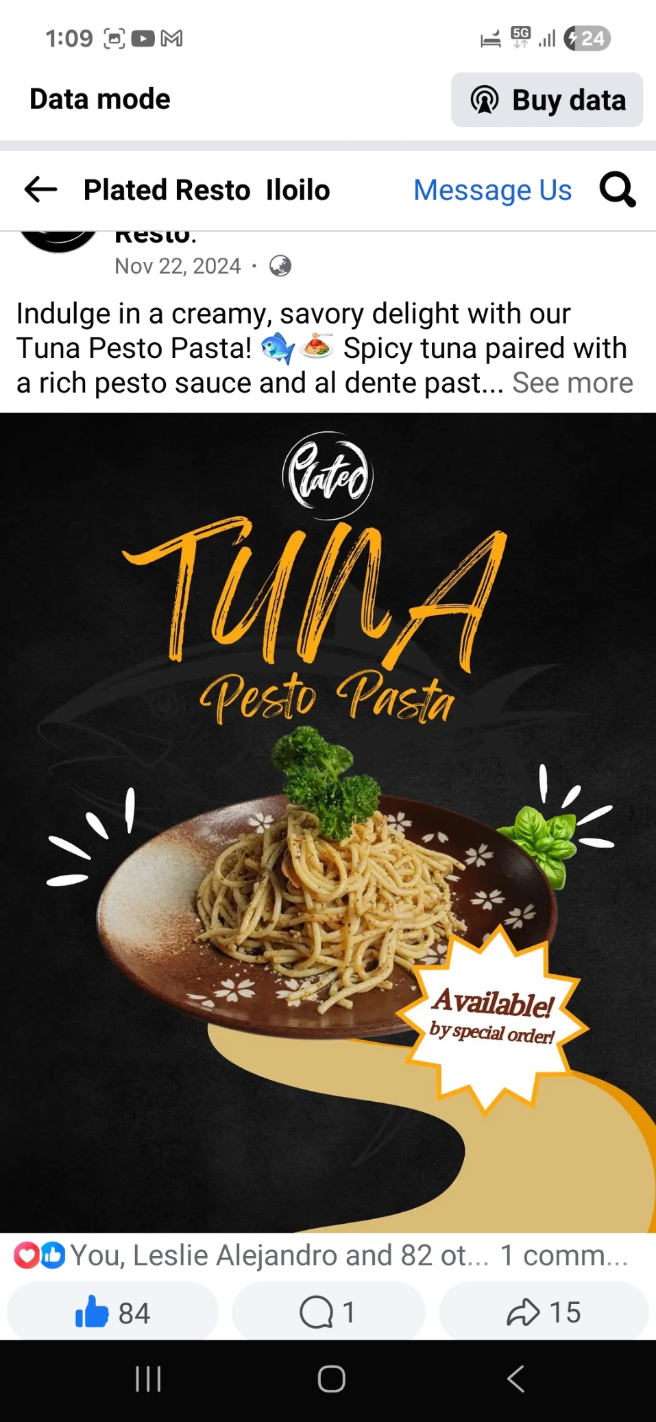 Plated Restaurant Branding screenshot 1